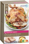 Chapon farci, farce au bloc de foie gras de canard et Sauternes - picard à 54,99 € dans le catalogue Picard