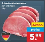 Netto Marken-Discount Mainz - Schweine-Minutensteaks Angebot im Prospekt Schweine-Minutensteaks bei Netto Marken-Discount im Mainz Prospekt für 5,99 €
