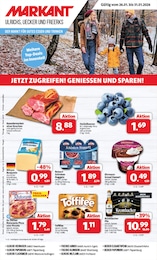 Markant Nordwest Prospekt für Aurich: "DER MARKT FÜR GUTES ESSEN UND TRINKEN", 12 Seiten, 26.01.2026 - 31.01.2026