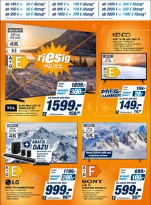 Fernseher im expert Prospekt "Top Angebote" mit 12 Seiten (Cottbus)