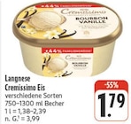 Cremissimo Eis Bourbon Vanille bei nah und gut im Trautskirchen Prospekt für 1,79 €