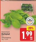 Blattspinat für 1,99 € bei E center im Angebot Blattspinat im aktuellen E center Prospekt