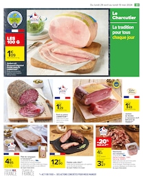Offre Rôti de porc cuit dans le catalogue Carrefour du moment à la page 37