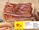 Intermarché Super Orbey - Promo Poitrine Fumée Promo Poitrine Fumée à 9,95 € dans le catalogue Intermarché Super à Orbey