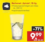 Becherset „Spirale“, 12-tlg. Angebote von Leonardo bei Netto Marken-Discount Wuppertal für 9,99 €