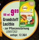 Grundstoff Lecithin Angebot im Hornbach Prospekt Grundstoff Lecithin im Hornbach Prospekt zum Preis von 9,89 €