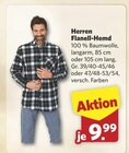 Herren Flanell-Hemd Angebote bei combi Melle für 9,99 €
