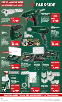 Schrauben Angebot im Kaufland Prospekt, gültig von 16.10.2025 bis 22.10.2025 Schrauben Angebot im aktuellen Kaufland Prospekt auf Seite 40
