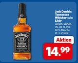 Aktuelle Jack Daniels Angebote bei combi in Rheda-Wiedenbrück Aktuelles Tennessee Whiskey Angebot bei combi in Rheda-Wiedenbrück ab 14,99 €
