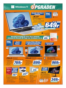 Laptop im expert TeVi Prospekt "Top Angebote" mit 12 Seiten (Nürnberg)