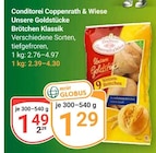 Aktuelles Unsere Goldstücke Brötchen Klassik Angebot bei GLOBUS in Halle (Saale) ab 1,29 €