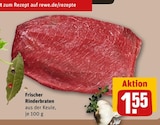 Frischer Rinderbraten im Angebot bei REWE in Herne Frischer Rinderbraten Angebote bei REWE Herne für 1,55 €