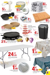 Promos Appareil Raclette dans le catalogue "ANNIVERSAIRE à prix cadeaux !" de Bazarland Appareil Raclette en promo dans le catalogue Bazarland à la page 9