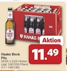 Pils Angebote von Haake Beck bei famila Nordwest Lingen für 11,49 €