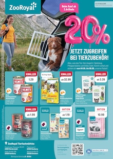ZooRoyal Prospekt JETZT ZUGREIFEN BEI TIERZUBEHÖR! mit 8 Seiten