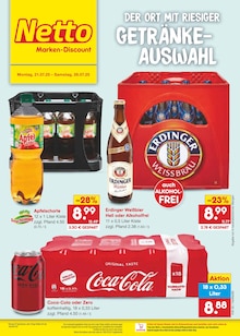 Coca Cola im aktuellen Netto Marken-Discount Prospekt (Neumünster) Coca Cola im Netto Marken-Discount Prospekt "Aktuelle Angebote" mit 65 Seiten (Neumünster)