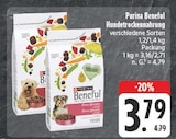 Hundetrockenahrung Angebote von Purina Beneful bei EDEKA Görlitz für 3,79 €