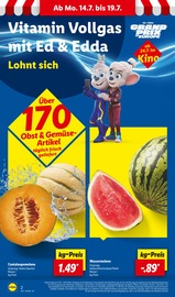 Aktueller Lidl Prospekt mit Obst, "LIDL LOHNT SICH", Seite 2
