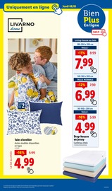 Oreiller Angebote im Prospekt "Le vrai prix des bonnes choses" von Lidl Oreiller Angebote im Prospekt "Le vrai prix des bonnes choses" von Lidl auf Seite 47