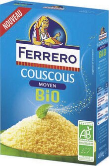 Couscous moyen bio - Casino Supermarchés à Bordeaux Couscous moyen bio en promo chez Casino Supermarchés Bordeaux à 1,07 €