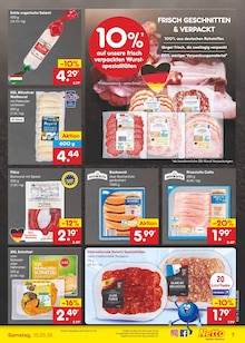 Wurst im Netto Marken-Discount Prospekt "Aktuelle Angebote" mit 56 Seiten (Bottrop)