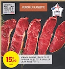 Viande bovine : faux filet à griller - JEAN ROZÉ § à 15,90 € dans le catalogue Intermarché Hyper