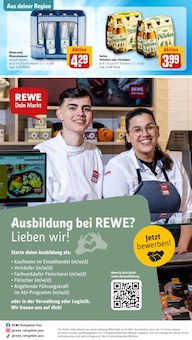 Wasser im aktuellen REWE Prospekt (Hamm) Wasser im REWE Prospekt "Dein Markt" mit 32 Seiten (Hamm)