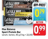 Aktuelles Sport Protein Bar Schoko-Geschmack Angebot bei E center in Reutlingen ab 0,79 €