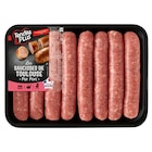 8 saucisses de Toulouse TENDRE ET PLUS - Carrefour à Tourcoing 8 saucisses de Toulouse TENDRE ET PLUS en promo chez Carrefour Tourcoing à 7,99 €