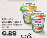 Almighurt Erdbeere im Angebot bei E center in Dinslaken Almighurt Erdbeere Angebote von Ehrmann bei E center Dinslaken für 0,29 €