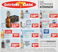Getränke Oase Prospekt Aktuelle Angebote mit 1 Seite