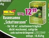 Rasensamen „Schattenrasen“ von FloraSelf im aktuellen Hornbach Prospekt für 12,99 €