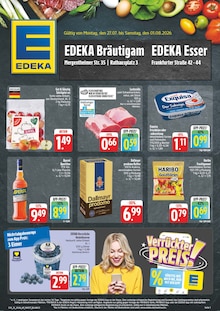 EDEKA Prospekt Wir lieben Lebensmittel! mit 8 Seiten