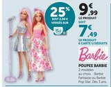 Poupée barbie en promo chez Super U Chelles à 7,49 €