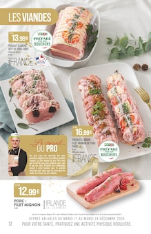 Promo Filet mignon de porc dans le catalogue Supermarchés Match du moment à la page 12