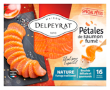 Pétales De Saumon Fumé Maison Delpeyrat en promo chez Auchan Hypermarché Saint-Nazaire à 8,99 €