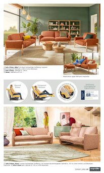 Sofa im aktuellen Segmüller Prospekt (Leverkusen) Sofa im Segmüller Prospekt "Bestes Handwerk seit 1925" mit 30 Seiten (Leverkusen)