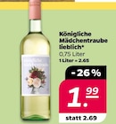 Netto mit dem Scottie Bellin - Königliche Mädchentraube lieblich Angebot im Prospekt Königliche Mädchentraube lieblich bei Netto mit dem Scottie im Bellin Prospekt für 1,99 €
