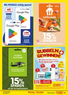 Geschenkkarte im aktuellen Netto Marken-Discount Prospekt (Bochum) Geschenkkarte im Netto Marken-Discount Prospekt "Aktuelle Angebote" mit 68 Seiten (Bochum)
