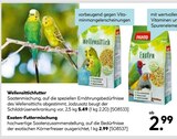 Wellensittichfutter im Angebot bei Hellweg in Hemer Wellensittichfutter Angebote von Punto bei Hellweg Hemer für 2,99 €