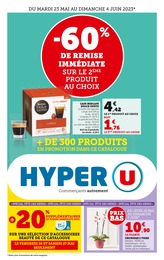 Hyper U Catalogue "Hyper U", 72 pages, Cachan,  23/05/2023 - 04/06/2023
