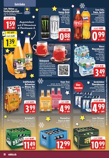 Coca Cola im EDEKA Prospekt "Aktuelle Angebote" mit 26 Seiten (Soest)