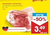 Hintereisbein / Hinterhaxe im Angebot bei Netto Marken-Discount in Pulheim Hintereisbein / Hinterhaxe Angebote bei Netto Marken-Discount Pulheim für 3,49 €