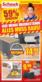 Schaub Vertriebs GmbH Prospekt IHRE EXPERTEN FÜR SCHÖNES WOHNEN mit 10 Seiten