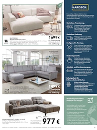 Ecksofa Angebot & Preis im aktuellen HARDECK Prospekt Ecksofa Angebot im aktuellen HARDECK Prospekt auf Seite 3