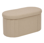 Pouf pliant double Fink bouclette - Maxi Bazar à Paris Pouf pliant double Fink bouclette en promo chez Maxi Bazar Paris à 19,99 €