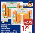 Mini-Wiener Klassik von Gut Drei Eichen im aktuellen ALDI SÜD Prospekt für 1,99 €