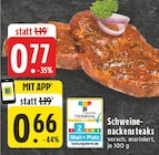 Schweine-nackensteaks bei E center im Prospekt "" für 0,66 €