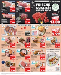 Kaufland Hirschbraten im Prospekt 