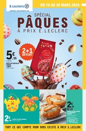 Catalogue Supermarchés E.Leclerc en cours à Unieux et alentours, Spécial Pâques à prix E.Leclerc, 104 pages, 19/03/2024 - 30/03/2024